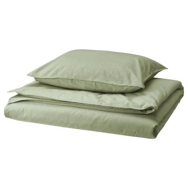 ÄNGSLILJA, duvet cover and pillowcase, 150x200/50x60 cm, 305.851.75