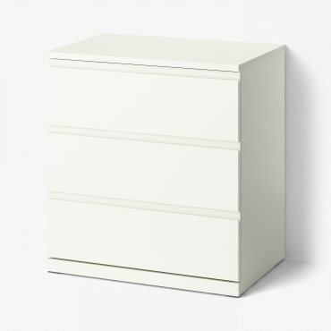 STORKLINTA, συρταριέρα με 3 συρτάρια, 70x50x75 cm, 306.275.33