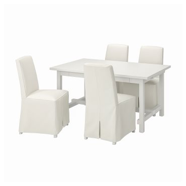 NORDVIKEN/BERGMUND, τραπέζι και 4 καρέκλες, 152/223 cm, 394.074.85