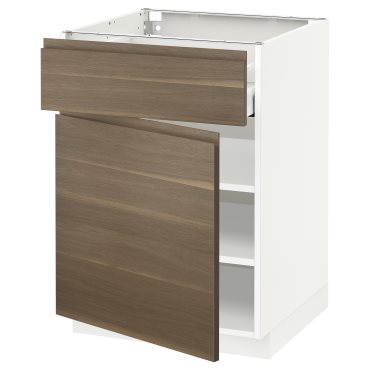 METOD/MAXIMERA, base cabinet with drawer/door, 60x60 cm, 394.584.89