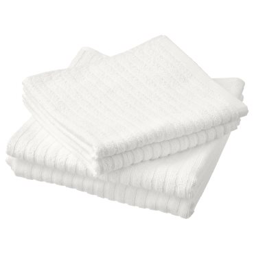 VÅGSJÖN, hand/bath towels, set of 4, 395.059.85