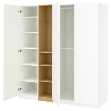 PAX/FORSAND, wardrobe combination, 185x60x201 cm, 396.072.53