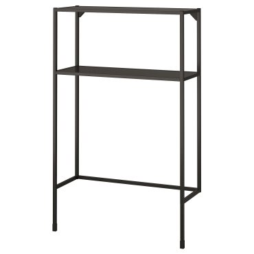 ENHET, frame with shelves for washing machine, 80x30x129 cm, 405.160.92