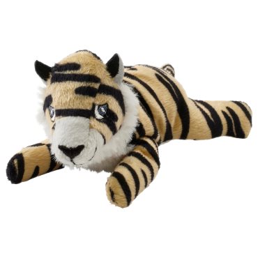 DJUNGELSKOG, soft toy/mini/tiger, 13 cm, 406.061.15