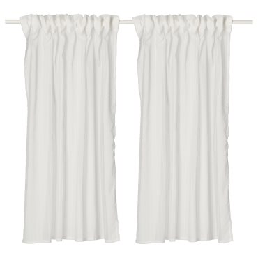 MATILDA, sheer curtains with heading tape 1 pair, 145x165 cm, 406.293.05