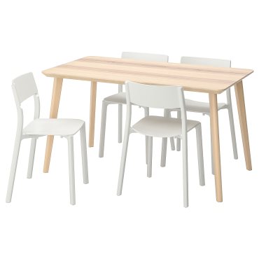 LISABO/JANINGE, τραπέζι και 4 καρέκλες, 491.032.47