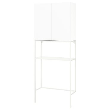 ENHET, storage combination for laundry, 80x32x204 cm, 494.774.30