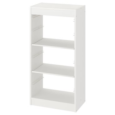 TROFAST, storage combination with shelves, 46x30x94 cm, 494.876.79