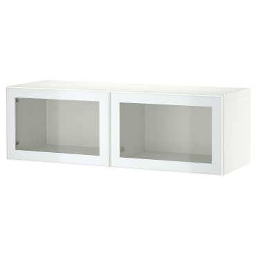 BESTÅ, σύνθεση ντουλαπιών τοίχου, 120x42x38 cm, 494.892.30