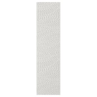 MISTUDDEN, door with hinges, 50x195 cm, 495.530.56