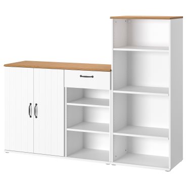SKRUVBY, storage combination, 180x140 cm, 495.613.39