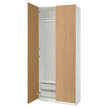 PAX/STORKLINTA, συνδυασμός ντουλάπας, 100x38x236 cm, 495.626.16
