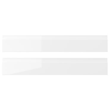 VOXTORP, πρόσοψη συρταριού/γυαλιστερό, 2 τεμ. 60x10 cm, 503.974.99