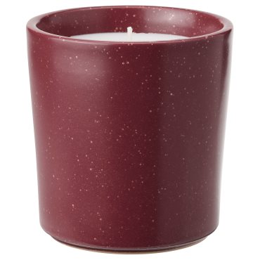 STÖRTSKÖN, scented candle in ceramic jar/Berries, 50 hr, 505.021.98