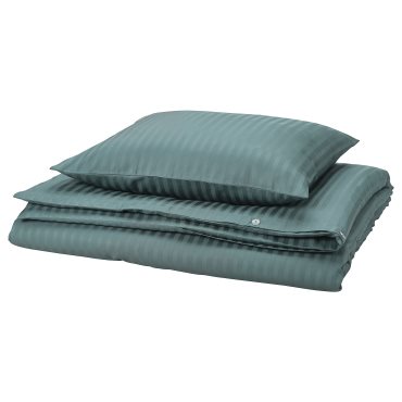 NATTJASMIN, duvet cover and pillowcase, 150x200/50x60 cm, 505.958.33
