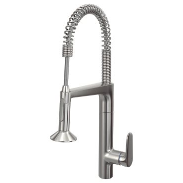 MAJSJÖN, kitchen mixer tap pull down with spray, 506.019.14
