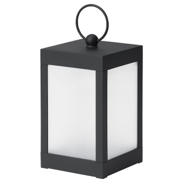 STRÅLA, table decoration with built-in LED light source/battery-operated/star, 16 cm, 506.334.77