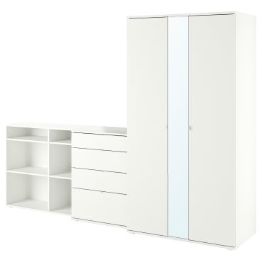 VIHALS, wardrobe combination, 270x57x200 cm, 594.421.81