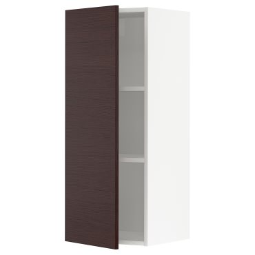 METOD, wall cabinet with shelves, 40x100 cm, 594.597.94