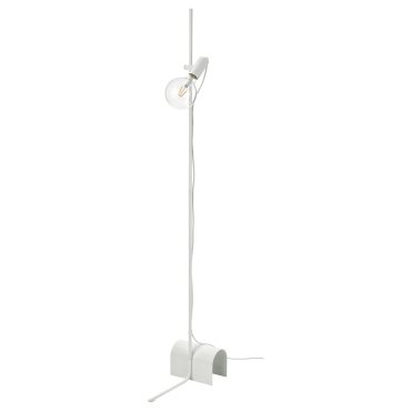 HARSLINGA/LUNNOM, floor lamp with light bulb, 595.090.44