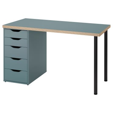 LAGKAPTEN/ALEX, desk, 120x60 cm, 595.233.80