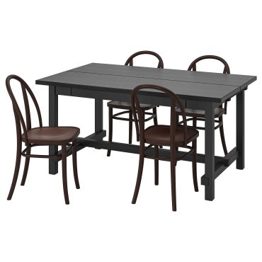 NORDVIKEN/SKOGSBO, table and 4 chairs, 152/223 cm, 595.282.07