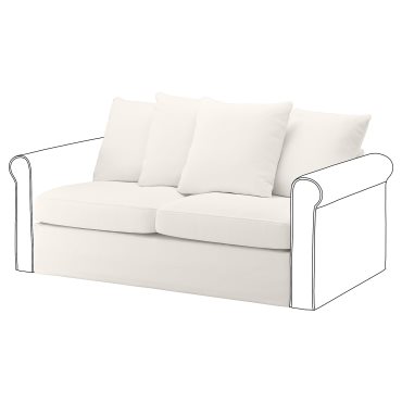 GRONLID, 2-seat sofa-bed section, 595.365.37