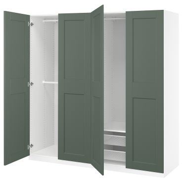 PAX/GRIMO, wardrobe combination, 200x60x201 cm, 595.792.68