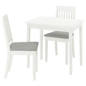 NÄSINGE/NÄSINGE, table and 2 chairs, 80x60 cm, 595.969.32