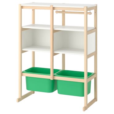 FLISAT, open storage combination, 88x38x117 cm, 596.249.11