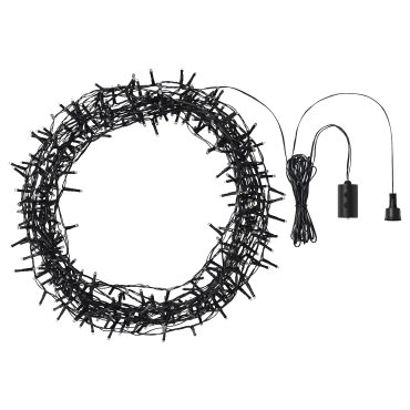 STRÅLA, γιρλάντα με ενσωματωμένο φωτισμό LED/400 λαμπτήρες/εξωτερικού χώρου, 605.824.96