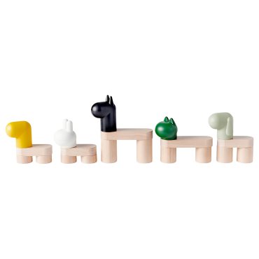 GREJSIMOJS, 20-piece toy building blocks, 606.020.36