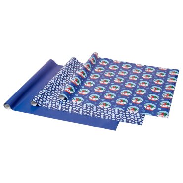 VINTERFINT, gift wrap roll/3 pack, 3x0.7 m/2.10 m², 606.029.70