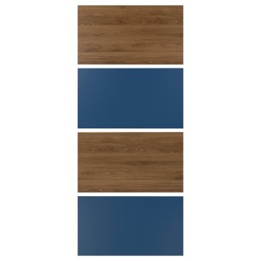 MEHAMN, 4 panels for sliding door frame, 100x236 cm, 606.057.61