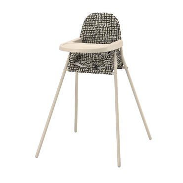 SANDKATT, highchair with tray, 606.166.46