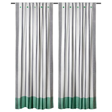 MÄVINN, curtains 1 pair, 110x300 cm, 606.199.61