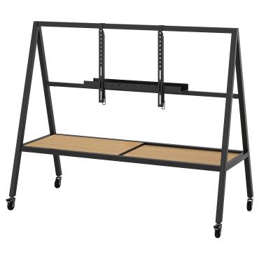 YXSTABY, gaming tv stand on castors, 606.200.02