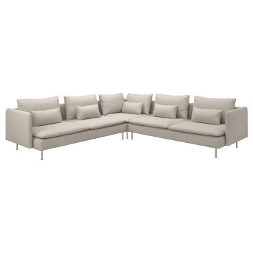 SÖDERHAMN, corner sofa, 6-seat, 694.496.67