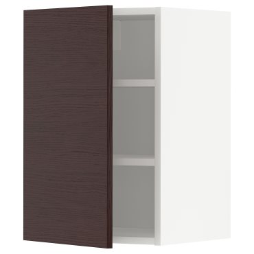 METOD, wall cabinet with shelves, 40x60 cm, 694.618.19