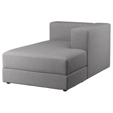 JÄTTEBO, chaise longue module with armrest, right, 694.945.94