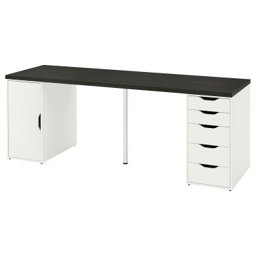 LAGKAPTEN/ALEX, desk, 200x60 cm, 695.216.58