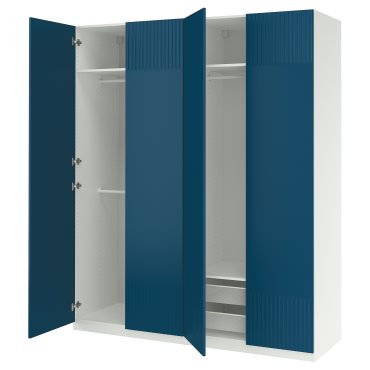PAX/FYRUDDEN, wardrobe combination, 200x60x236 cm, 695.817.13