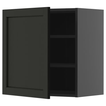 METOD, wall cabinet with shelves, 60x60 cm, 695.891.63