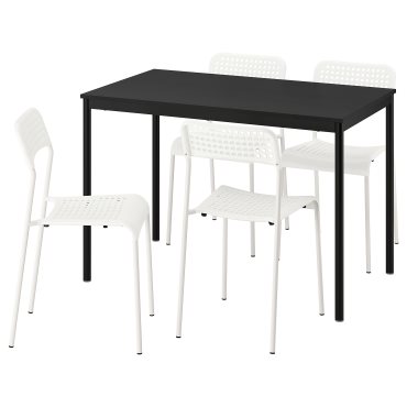 SANDSBERG, table and 4 chairs, 110x67 cm, 696.083.88