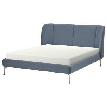 TUFJORD, κρεβάτι με επένδυση, 160x200 cm, 704.464.08