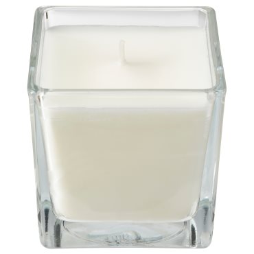 FRAMFARD, scented candle in glass/Fresh laundry, 8 cm, 704.967.85