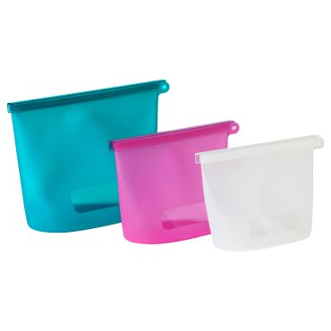 FILFISK, 3-piece resealable bag set, 1.0/1.2/2.5 l, 705.146.28