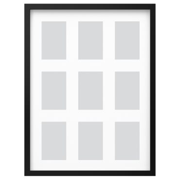RODALM, frame for 9 pictures, 46x61 cm, 705.537.09