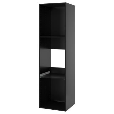 METOD, high cabinet frame for fridge/oven, 60x60x220 cm, 705.916.88