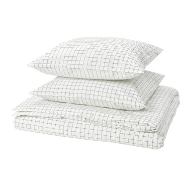 DOFTAKLEJA, duvet cover and 2 pillowcases, 240x220/50x60 cm, 706.005.03